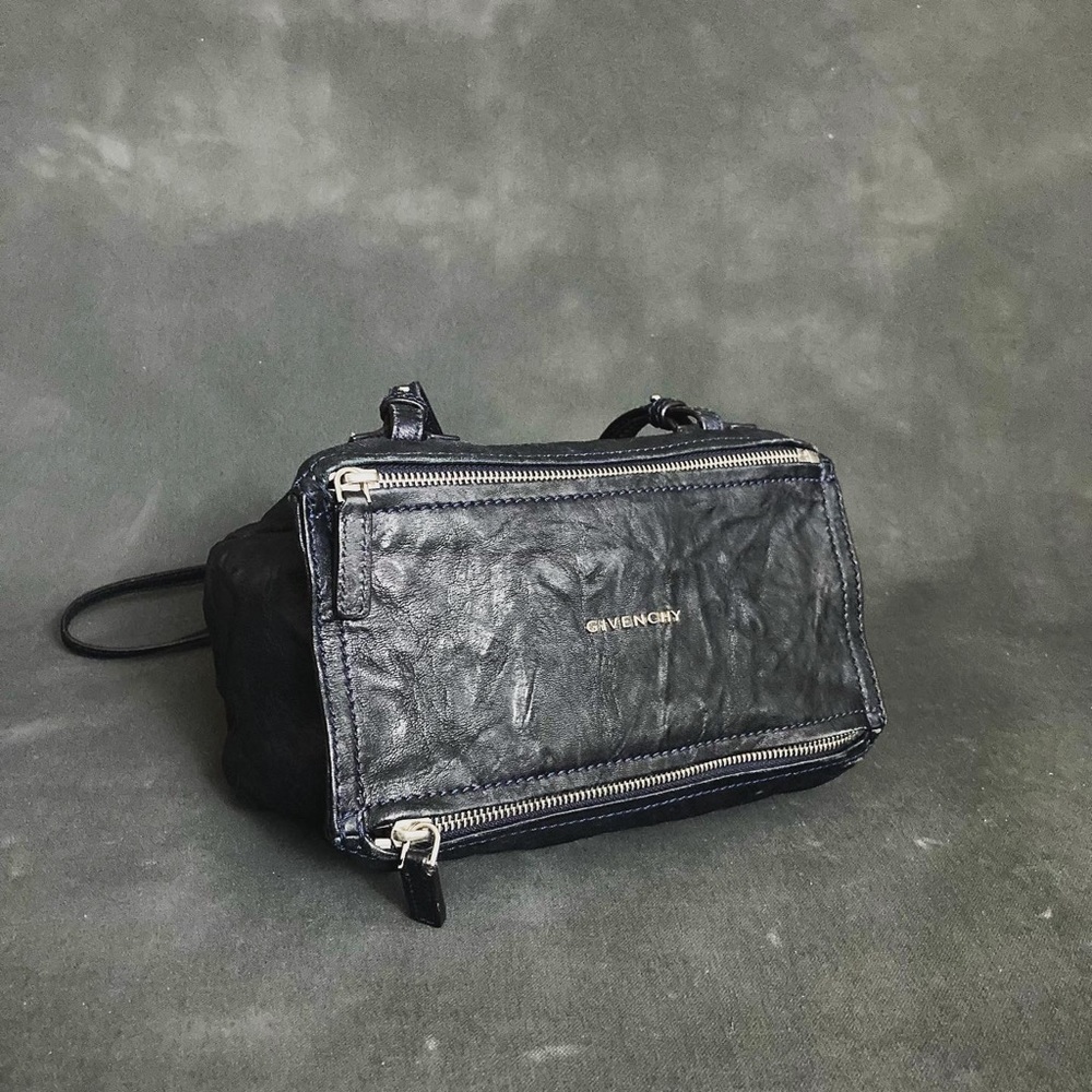 Givenchy Mini Pandora Wrinkled Leather Crossbody